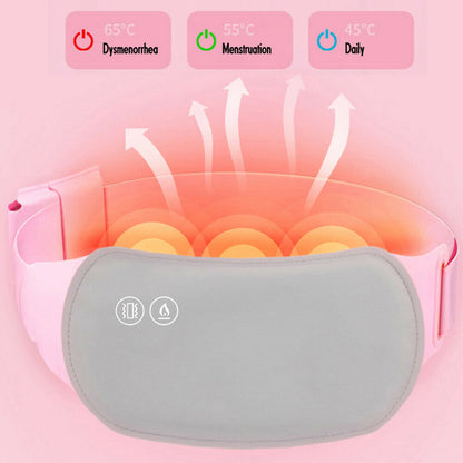 Warm Heating Vibration Electric Waist Belt Massage